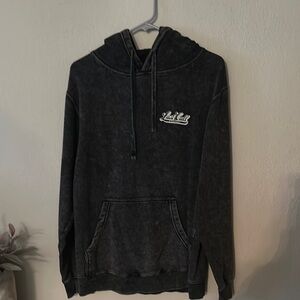 Last Call Black Hoodie Sweater